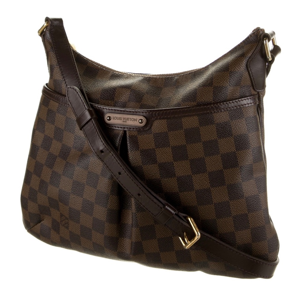 LOUIS VUITTON Damier Ebene Bloomsbury PM Crossbody Bag